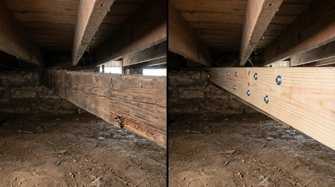 Sagging Floors in Old Kansas City Homes: Causes, Fixes and Real Costs